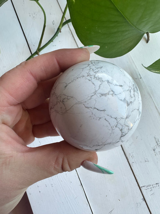 Howlite Sphere