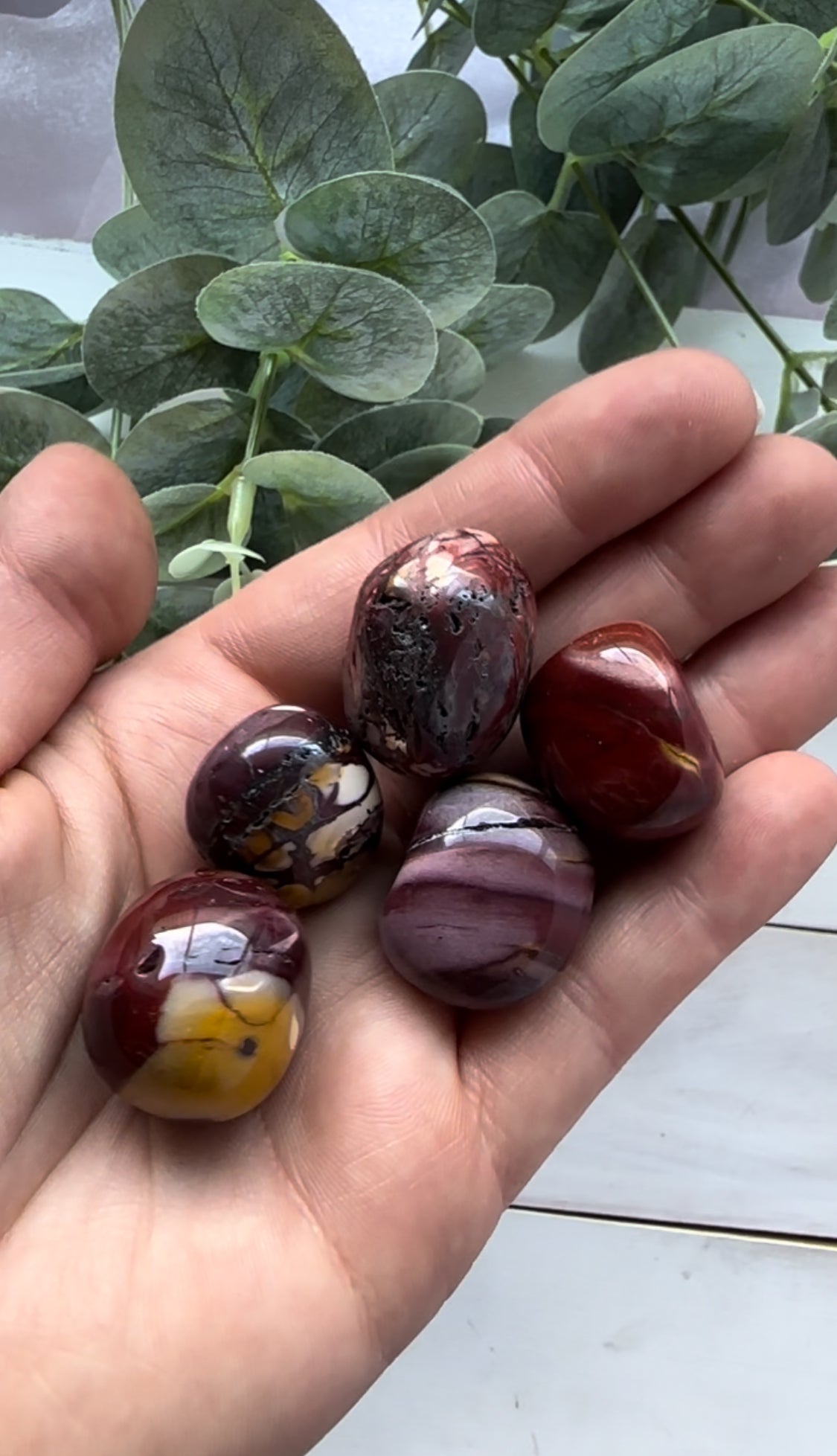 Mookaite Tumble ~ Adventure - Grounding - Earth Energy